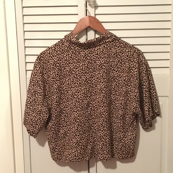 Leopard print crop top - Picture 3 of 5